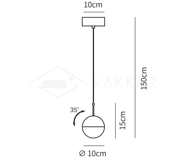 Restaurant Art LED Pendant Light