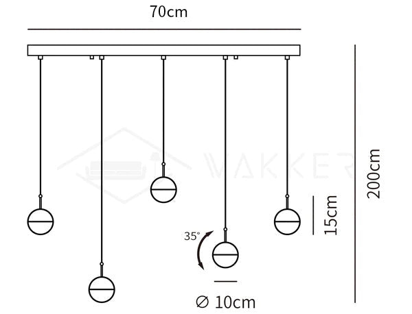 Restaurant Art LED Pendant Light