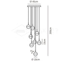 Restaurant Art LED Pendant Light