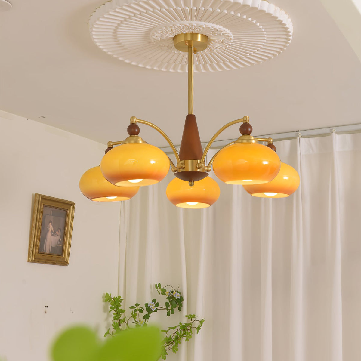 Retro Calliope Chandelier