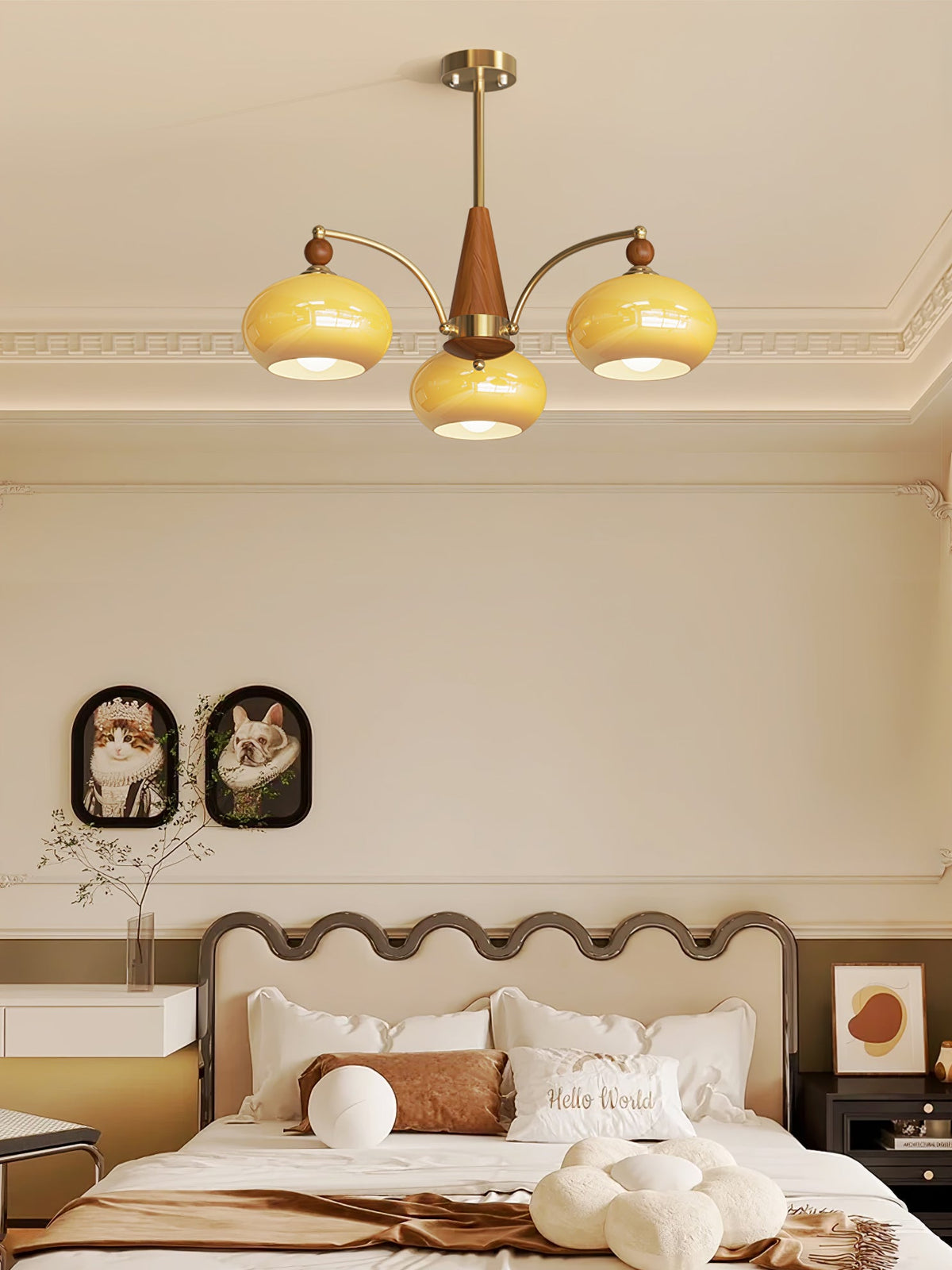 Retro Calliope Chandelier