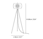 Retro Camera Focus Floor Lamp