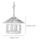 Retro Hemp Rope Exquisite Pendant Light