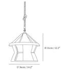 Retro Hemp Rope Exquisite Pendant Light