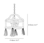 Retro Hemp Rope Exquisite Pendant Light