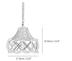 Retro Hemp Rope Interesting Pendant Light