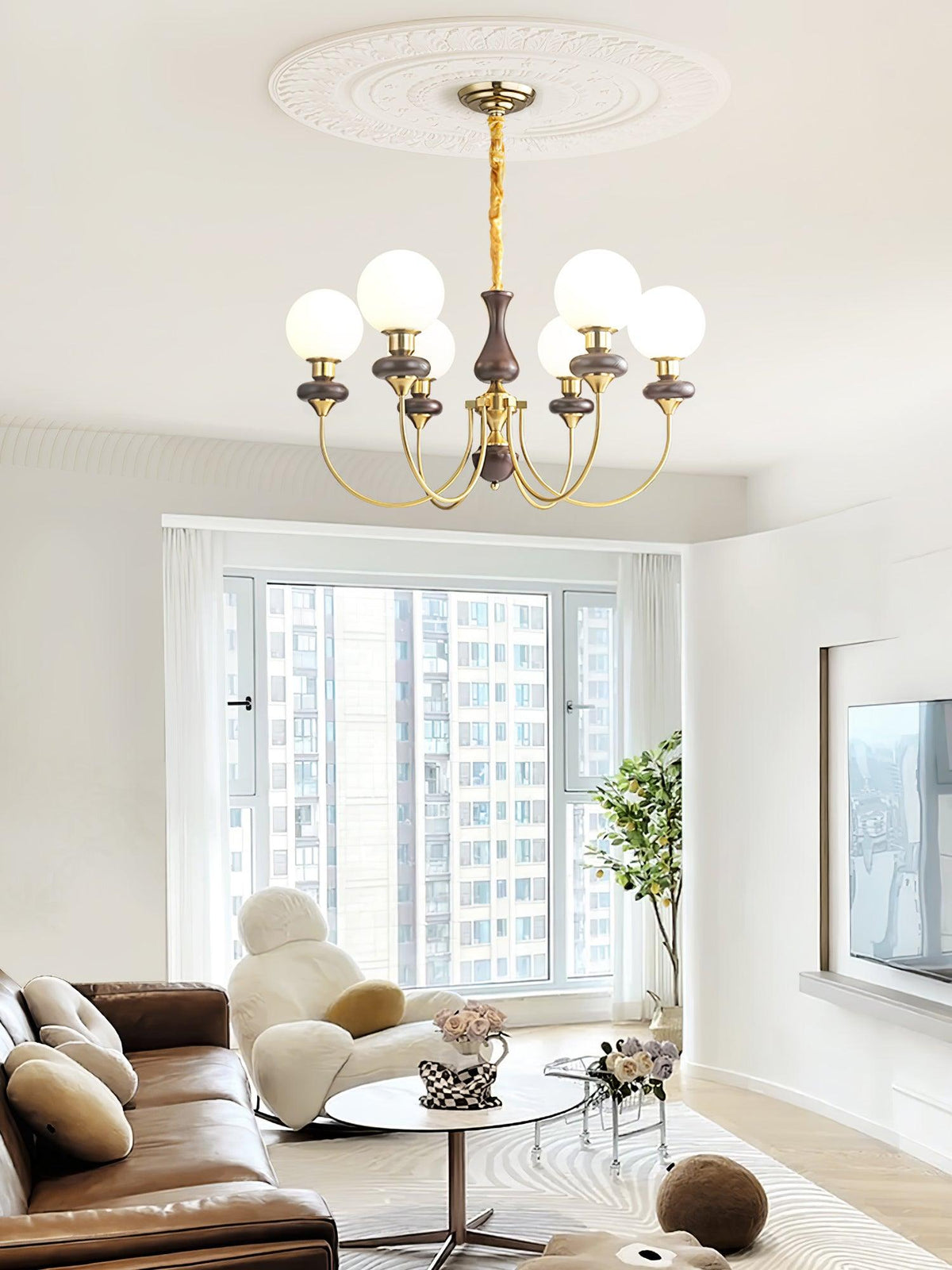Retro Monique Chandelier
