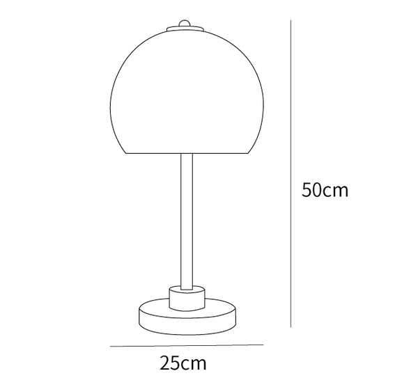 Retro Mushroom Table Lamp