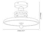 Retro Revolve Ceiling Lamp