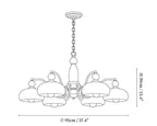 Revival Crown Chandelier
