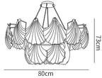 Ribbed Shell Ceiling light