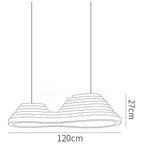 Rice Field Acoustic Acrylic Pendant Lamp