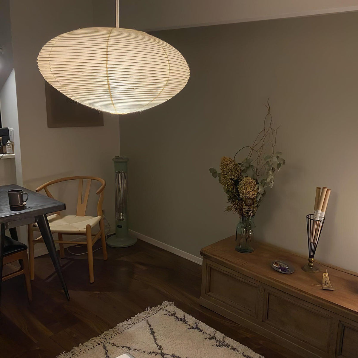 Rice Paper 15A Pendant Light