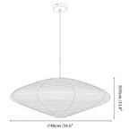 Washi Paper 15A 21A 26A Pendant Light
