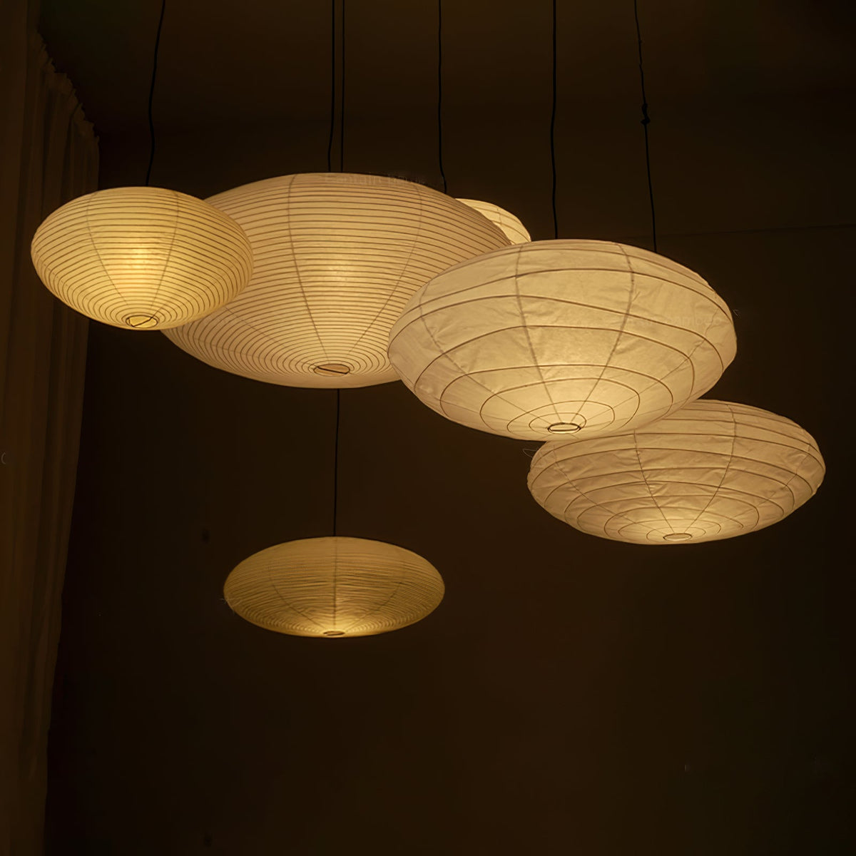 Washi Paper 15A Swag Light