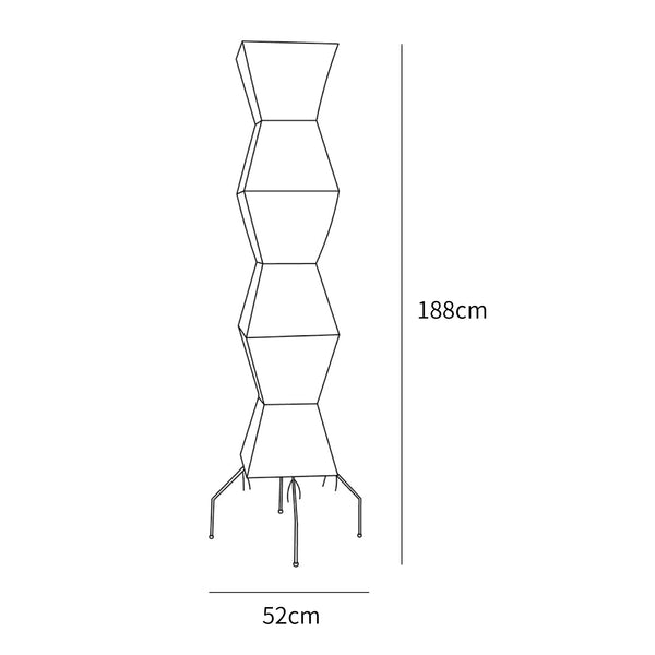 Rice Paper Floor Lamp