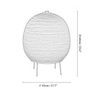 Rice Paper Lantern Table Lamp