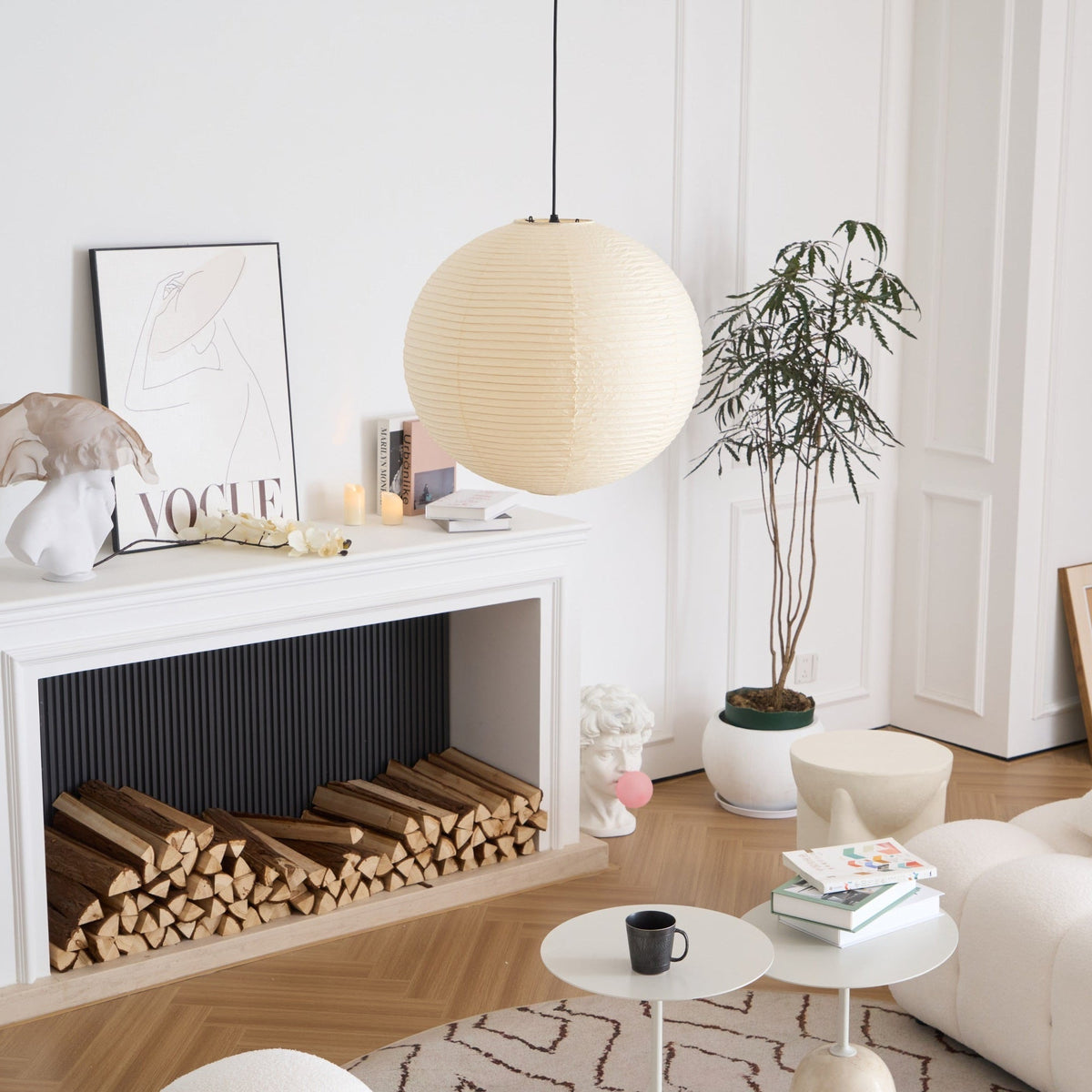 Washi Paper A Pendant Lamp