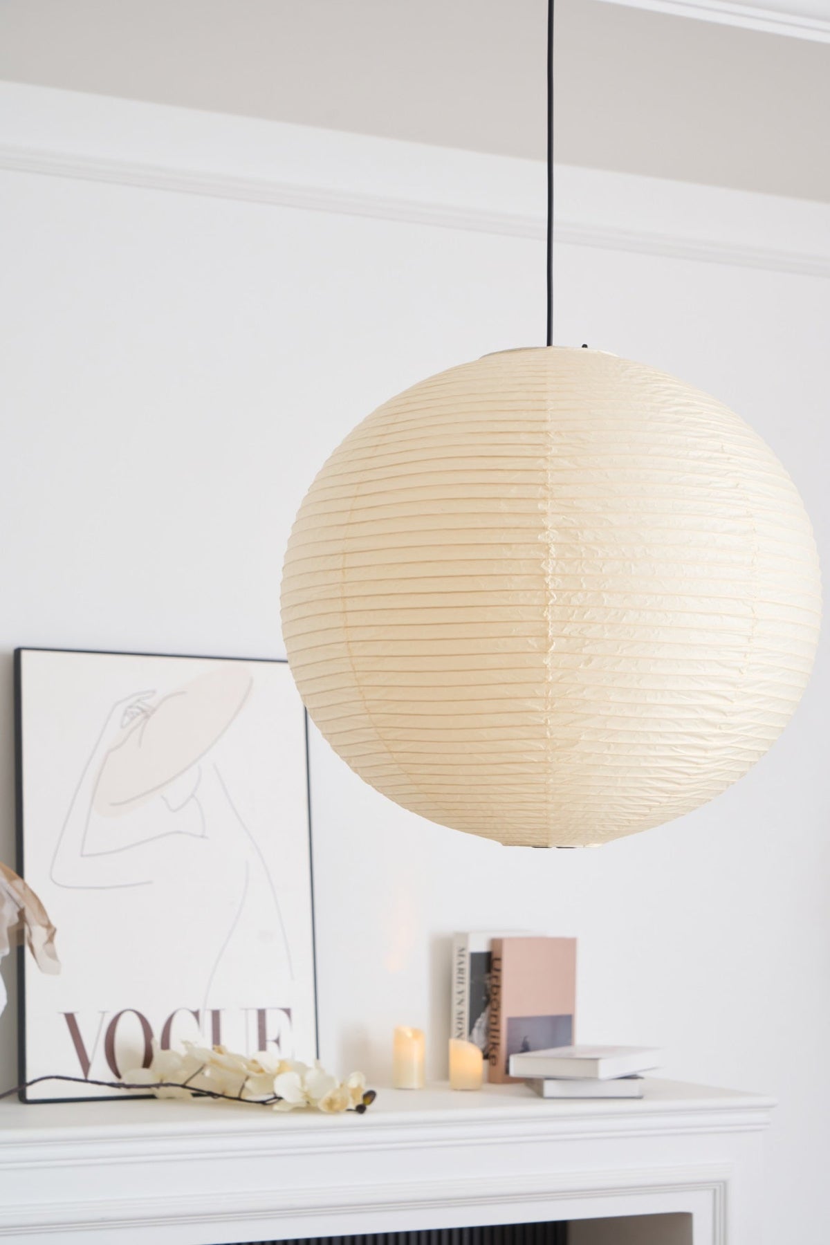 Washi Paper A Pendant Lamp