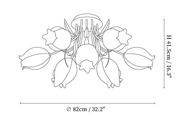 Ricko Ceiling Light