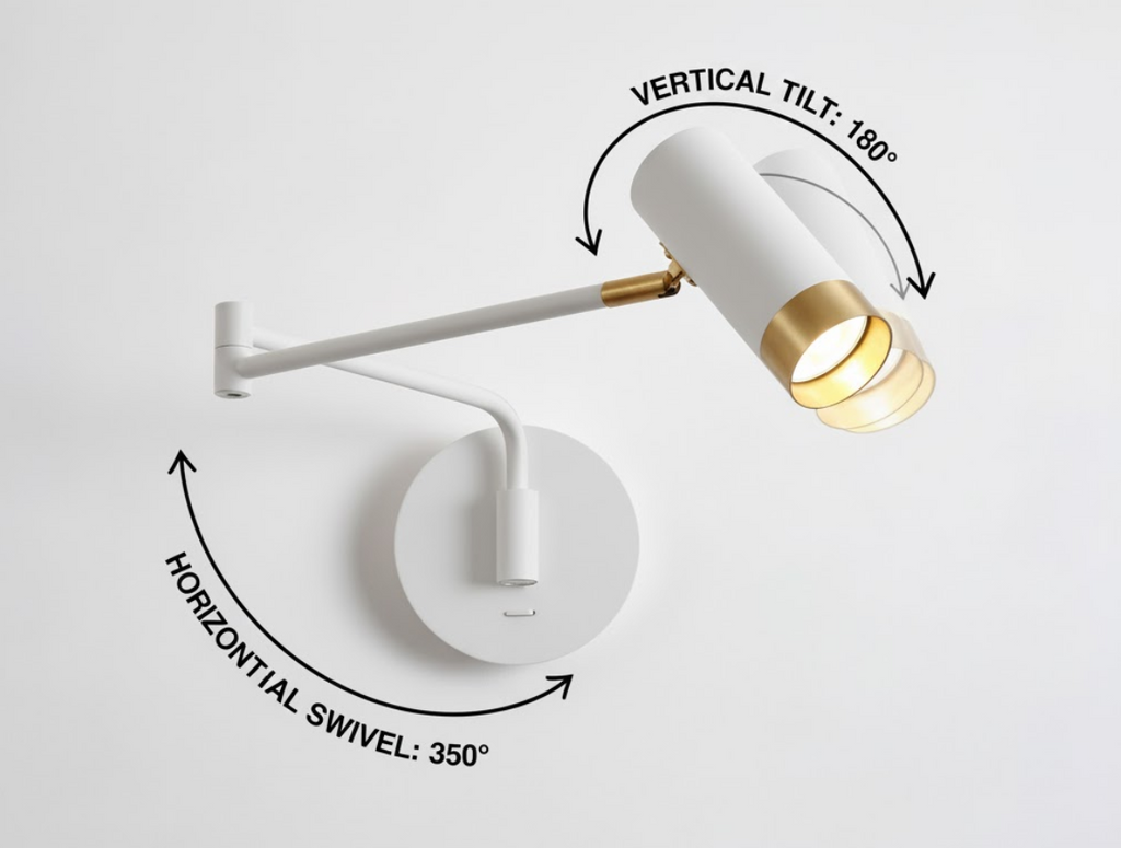 Ridge Arm Wall Lamp