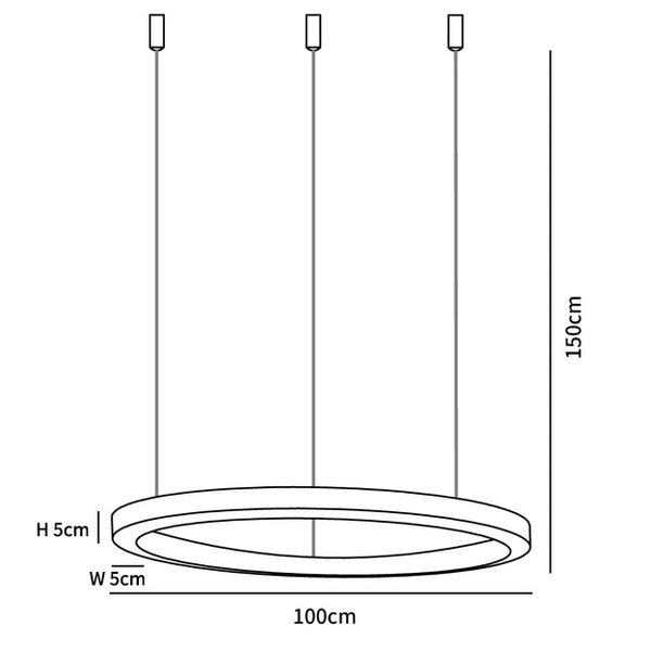 Ring LED Pendant Light