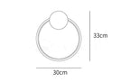 Ring Shaped LED Wall Light
