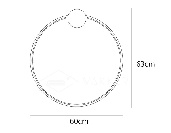 Ring Shaped LED Wall Light