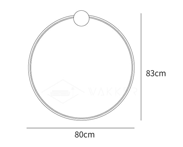 Ring Shaped LED Wall Light
