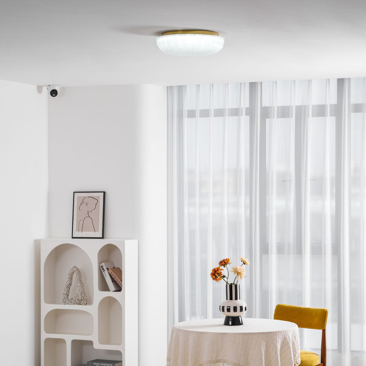 Ripple Glass Ceiling Light