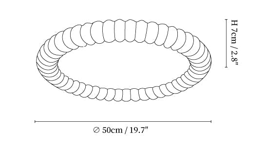 Ripple Halo Ceiling Light