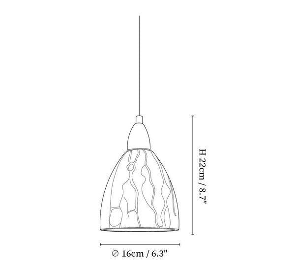 Ripple Pendant Light
