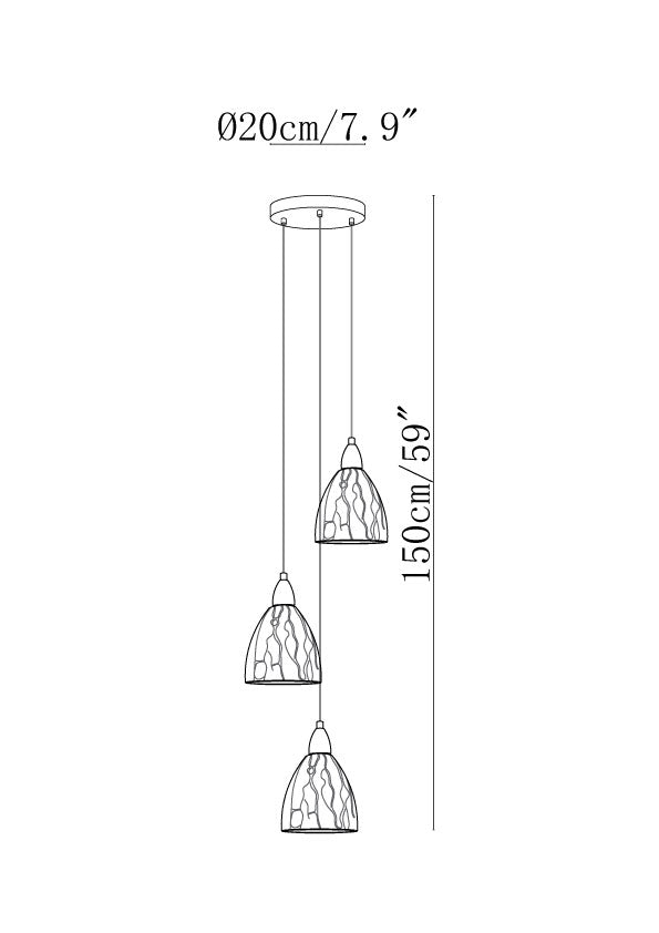 Ripple Pendant Light