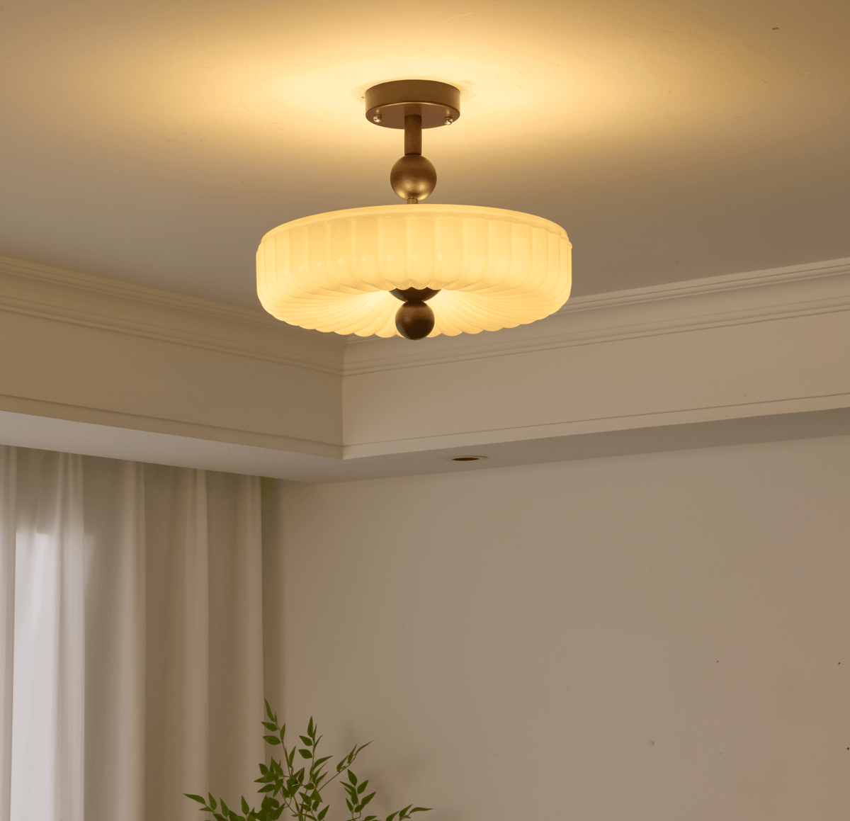 Rippling Bloom Ceiling Light