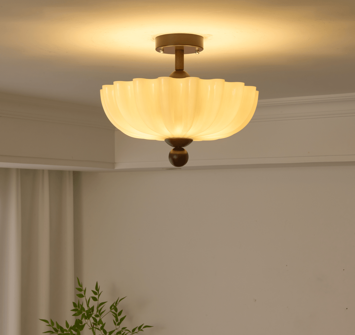 Rippling Bloom Ceiling Light