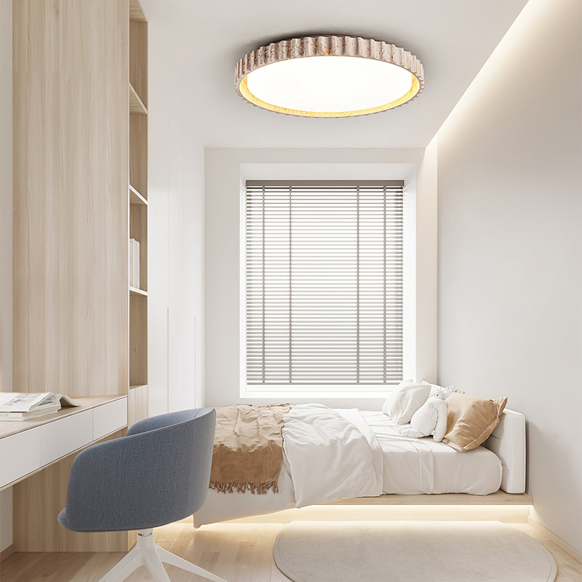 Riva Stone Ceiling Light
