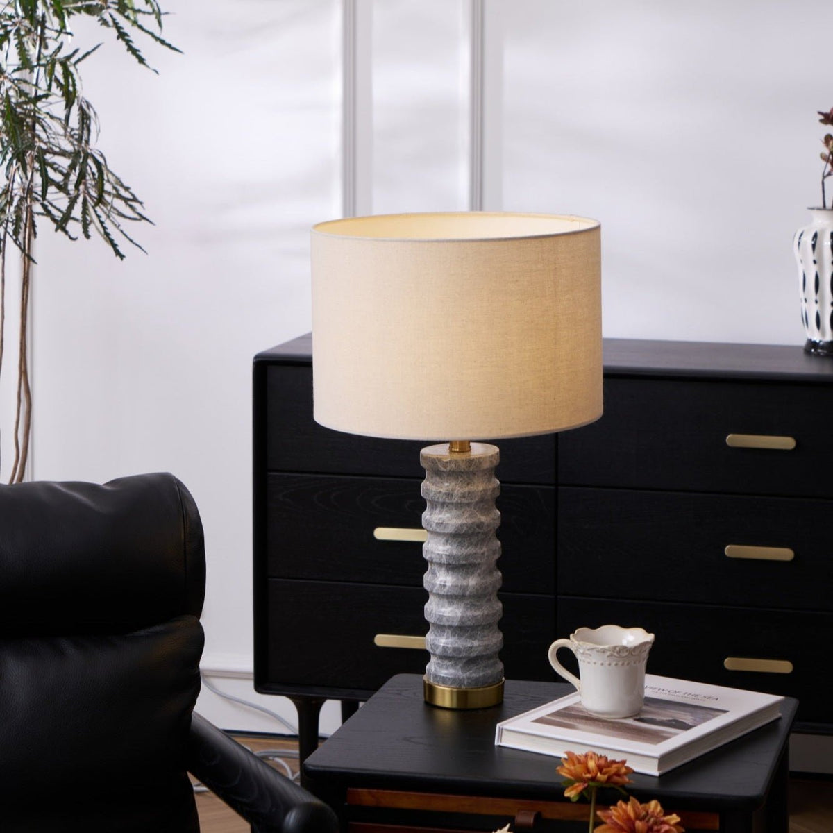 Rivara Stone Table Lamp
