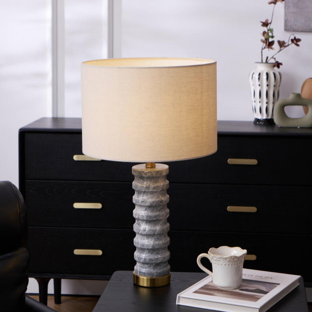 Rivara Stone Table Lamp