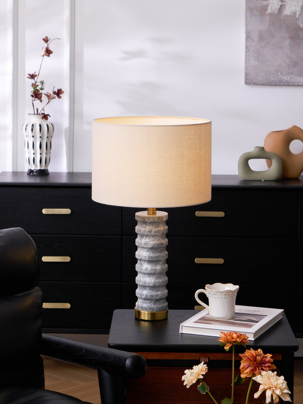 Rivara Stone Table Lamp