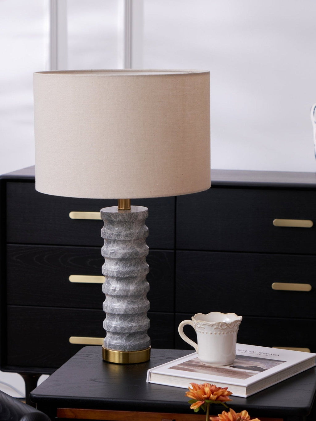 Rivara Stone Table Lamp