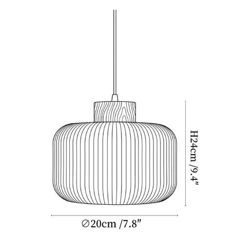 Rivena Glass Pendant Lamp