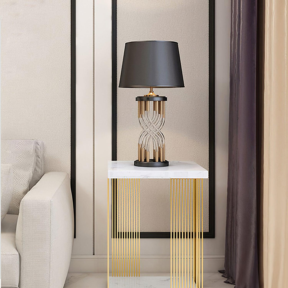 Rock And Rule Table Lamp