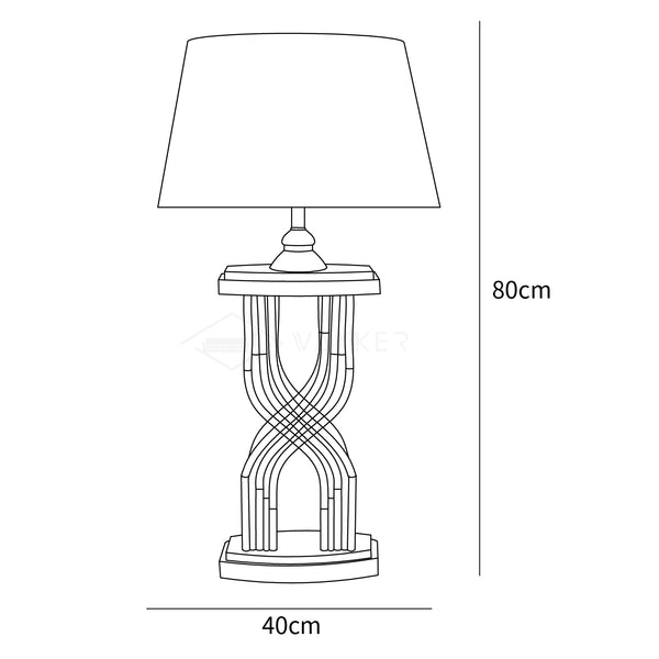Rock And Rule Table Lamp