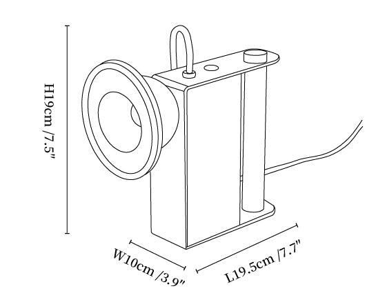 Roland Camera Table Light