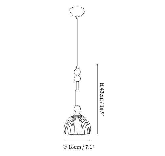 Roma Pendant Lamp