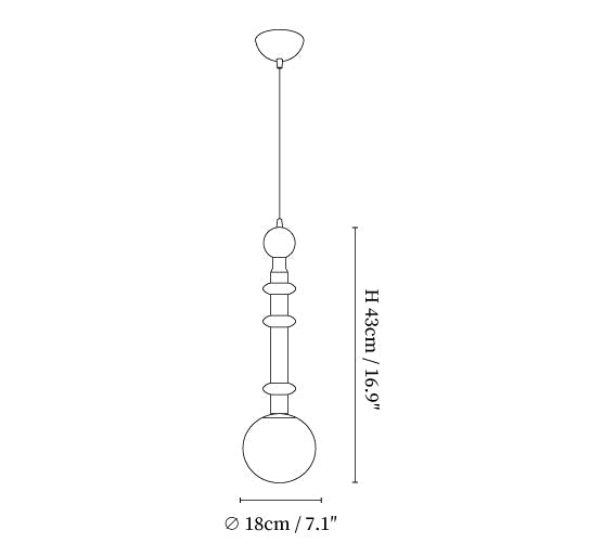 Roma Pendant Lamp