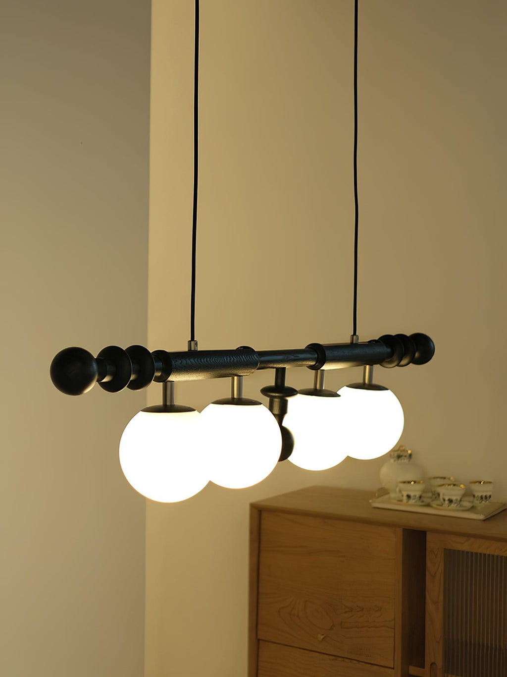 Roman Column Chandelier