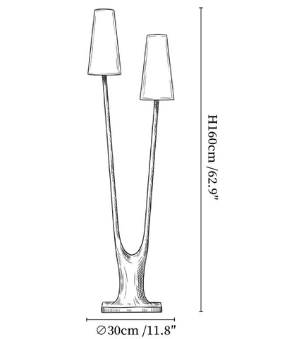 Roots Floor Lamp