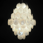 Rosa Murano Glass Chandelier
