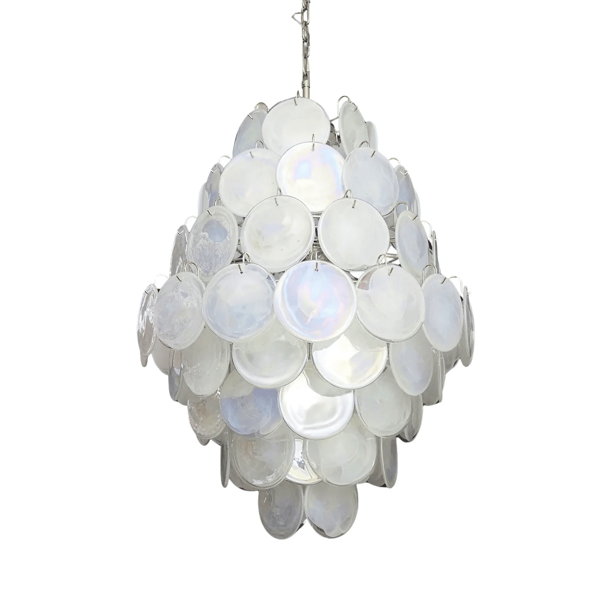 Rosa Murano Glass Chandelier